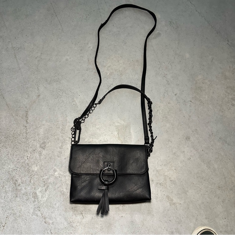Sam and Hadley Black Crossbody Purse